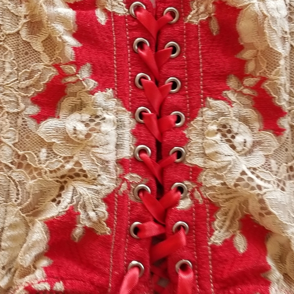 New Victoria's Secret Riley& james corset trainer waist 2 pc medium - Picture 9 of 10